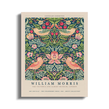 Premium Poster of Centenary Exhibition William Morris Canvas Wraps