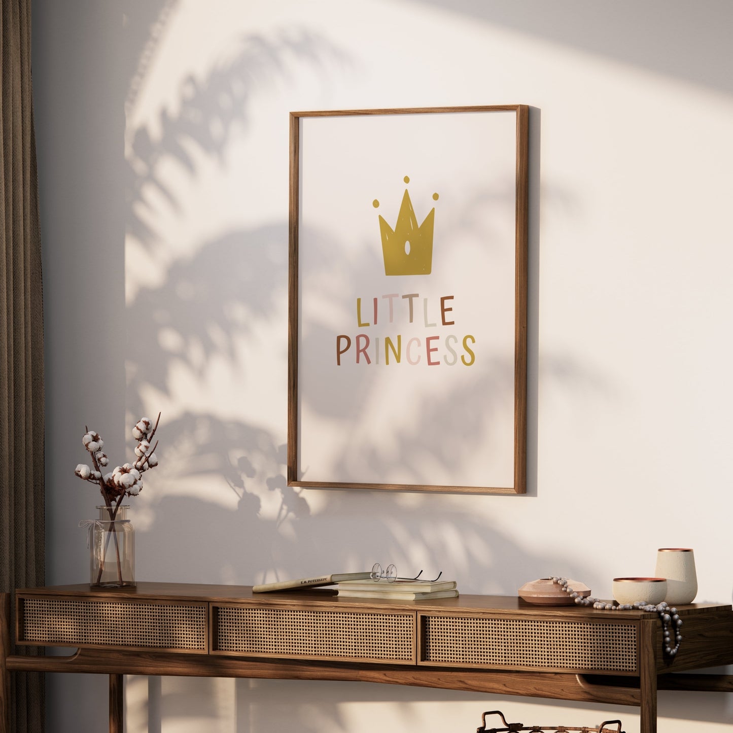 Premium Poster of Charming Little Princess Crown Wall Art Posters