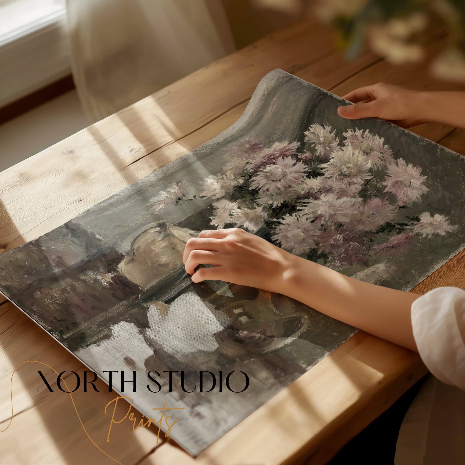 Premium Poster of Charming Vintage Floral Still Life Bouquet Posters