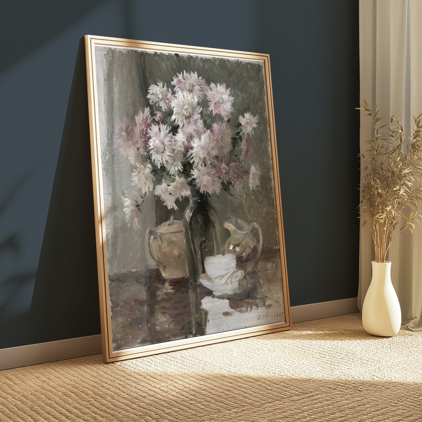 Premium Poster of Charming Vintage Floral Still Life Bouquet Posters
