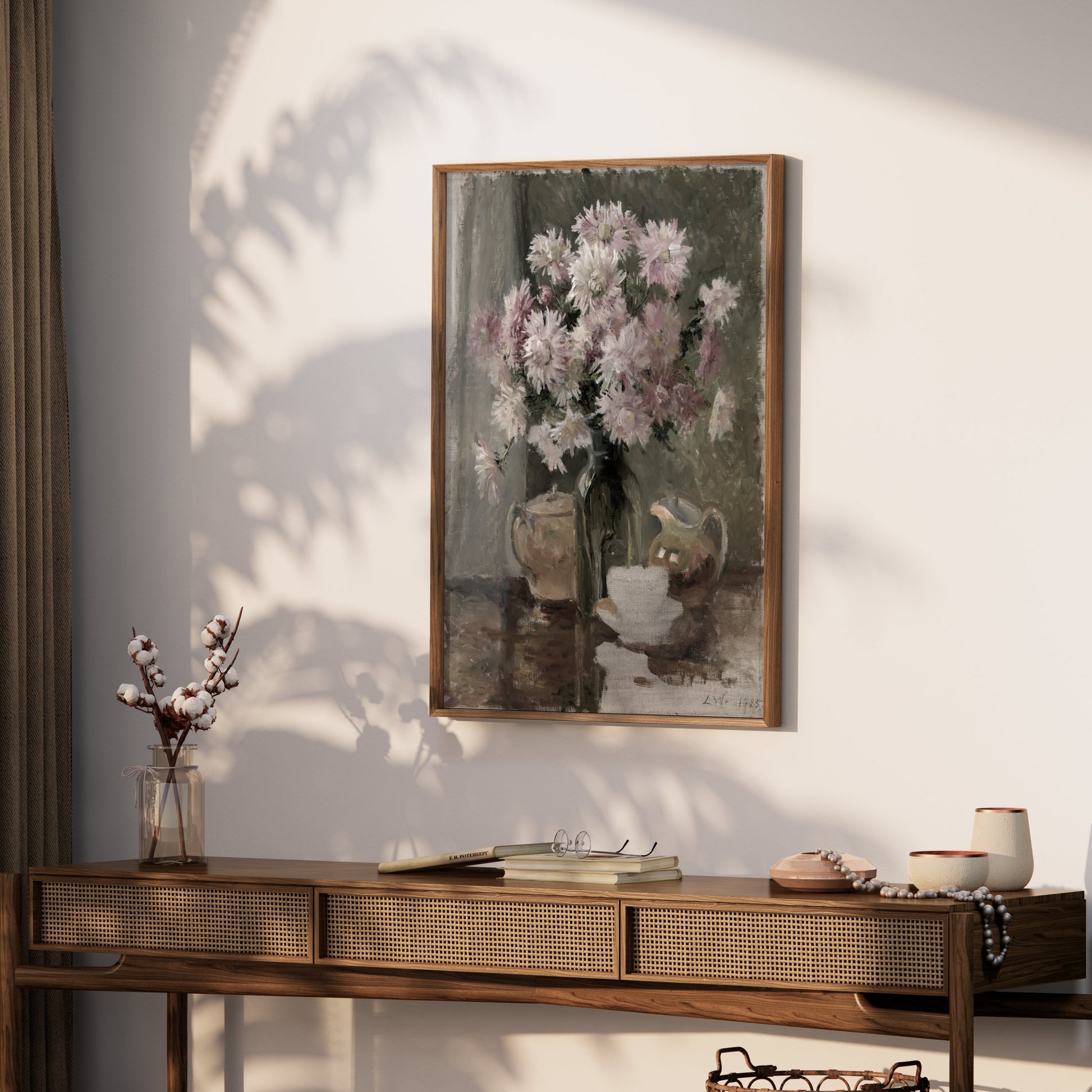 Premium Poster of Charming Vintage Floral Still Life Bouquet Posters