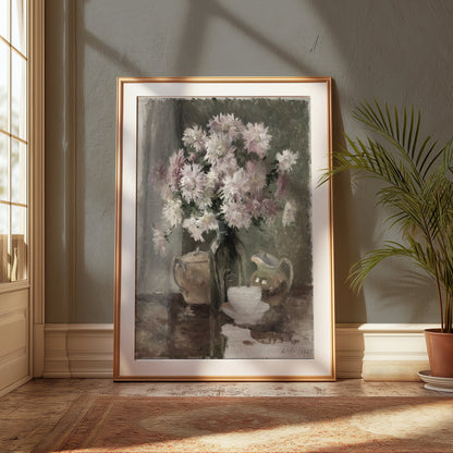 Premium Poster of Charming Vintage Floral Still Life Bouquet Posters
