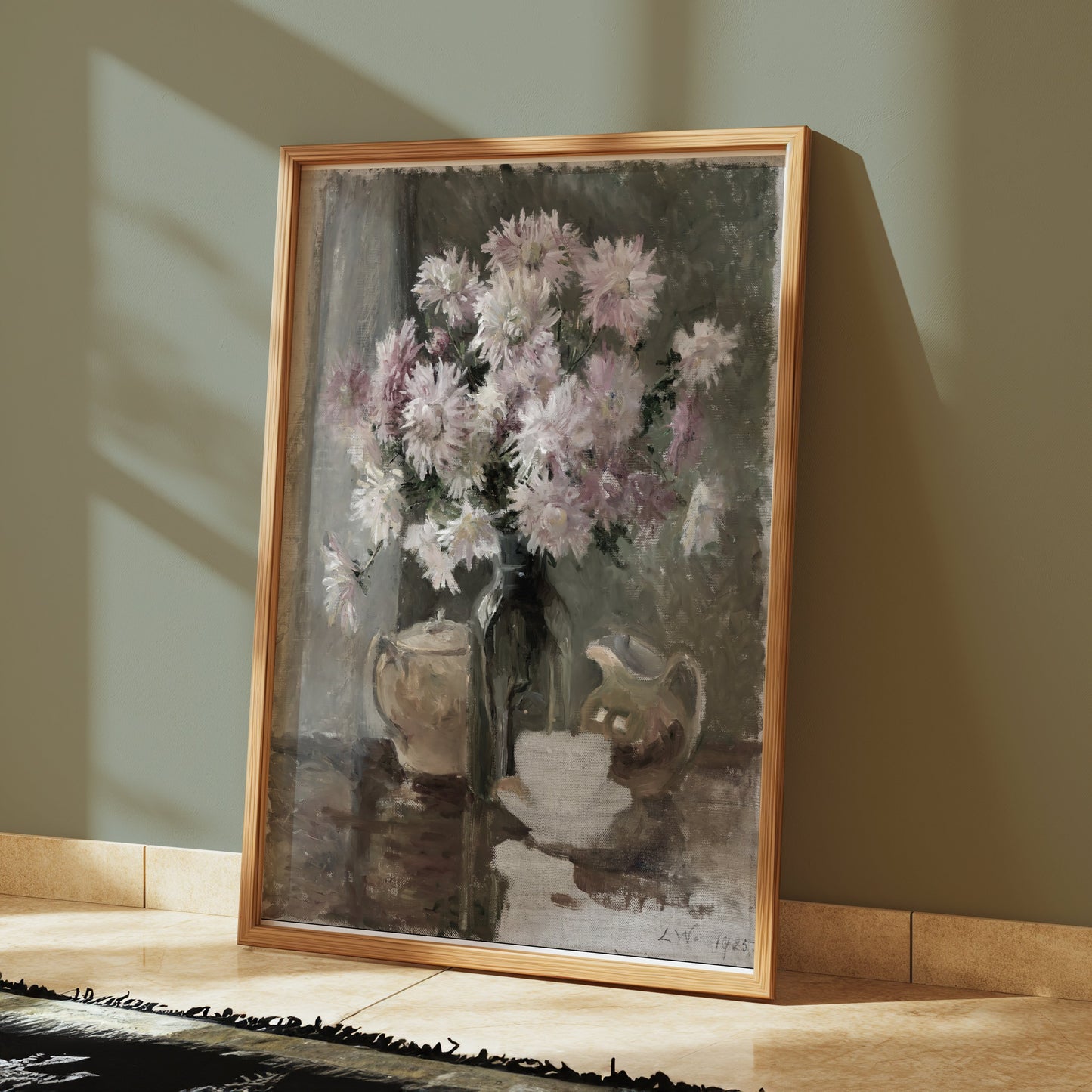 Premium Poster of Charming Vintage Floral Still Life Bouquet Posters
