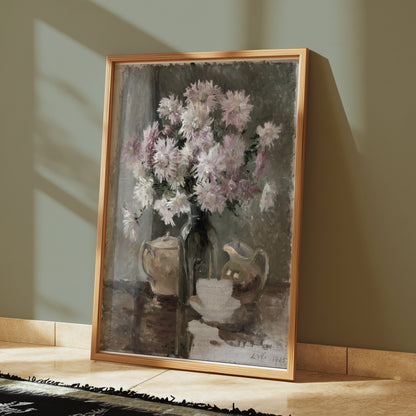 Premium Poster of Charming Vintage Floral Still Life Bouquet Posters