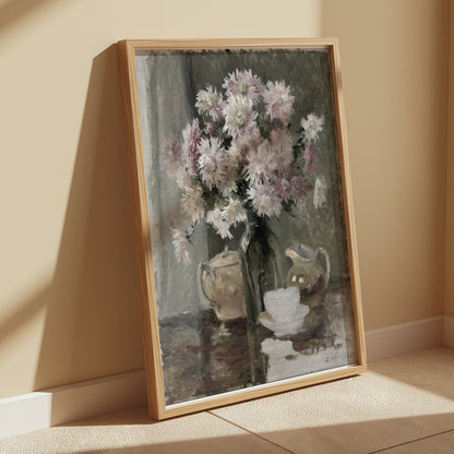 Premium Poster of Charming Vintage Floral Still Life Bouquet Posters