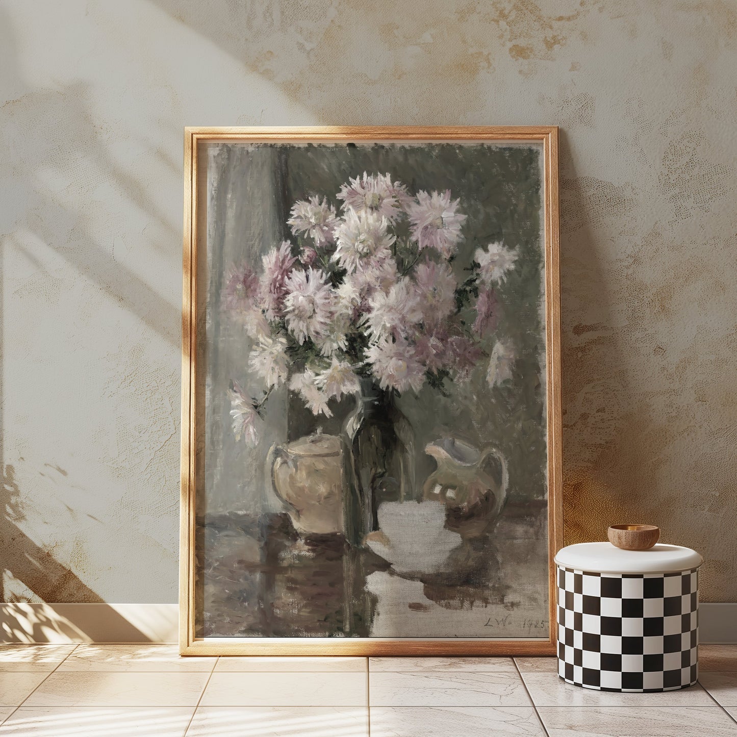 Premium Poster of Charming Vintage Floral Still Life Bouquet Posters