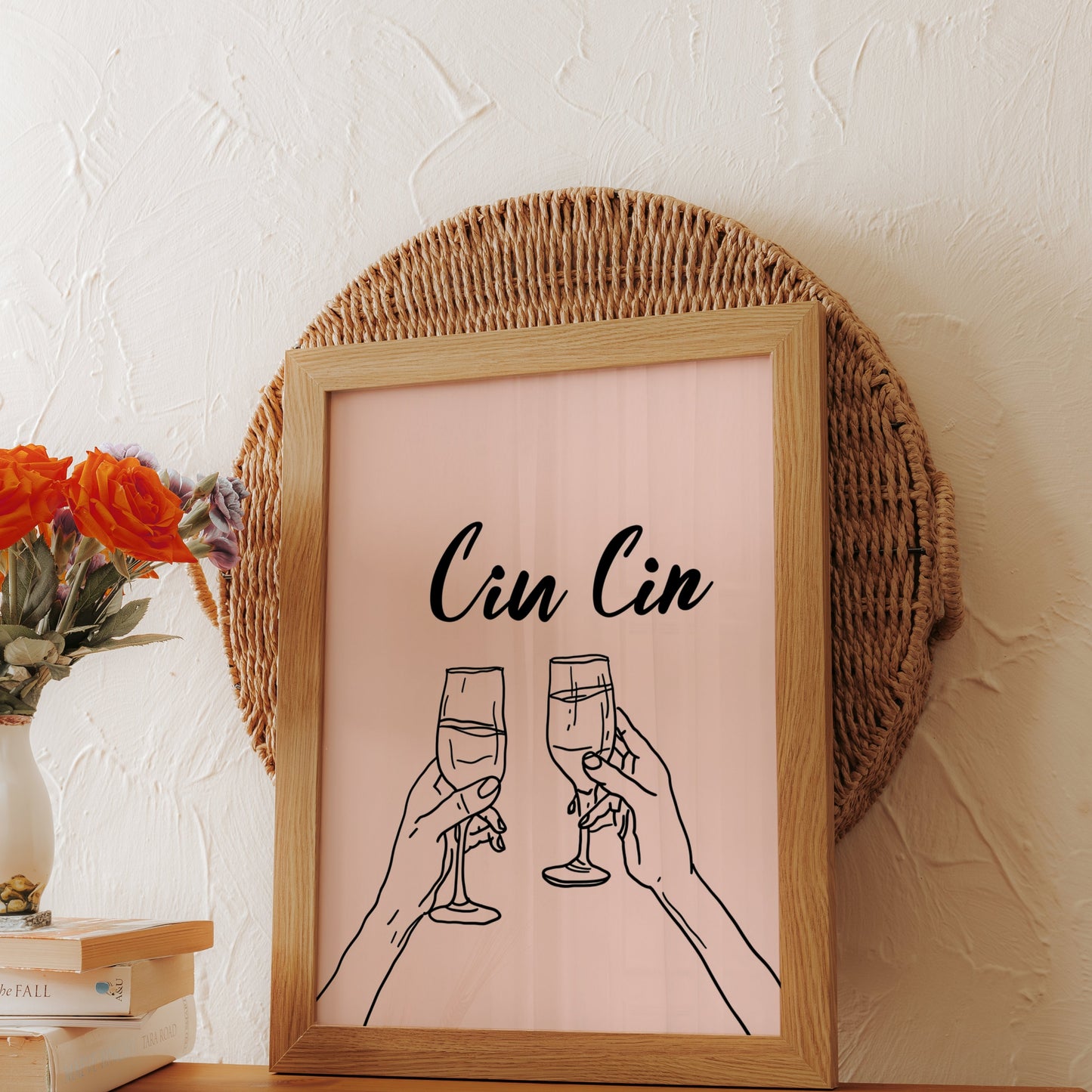 Premium Poster of Cheers Cin Cin Toast Champagne Glasses Posters