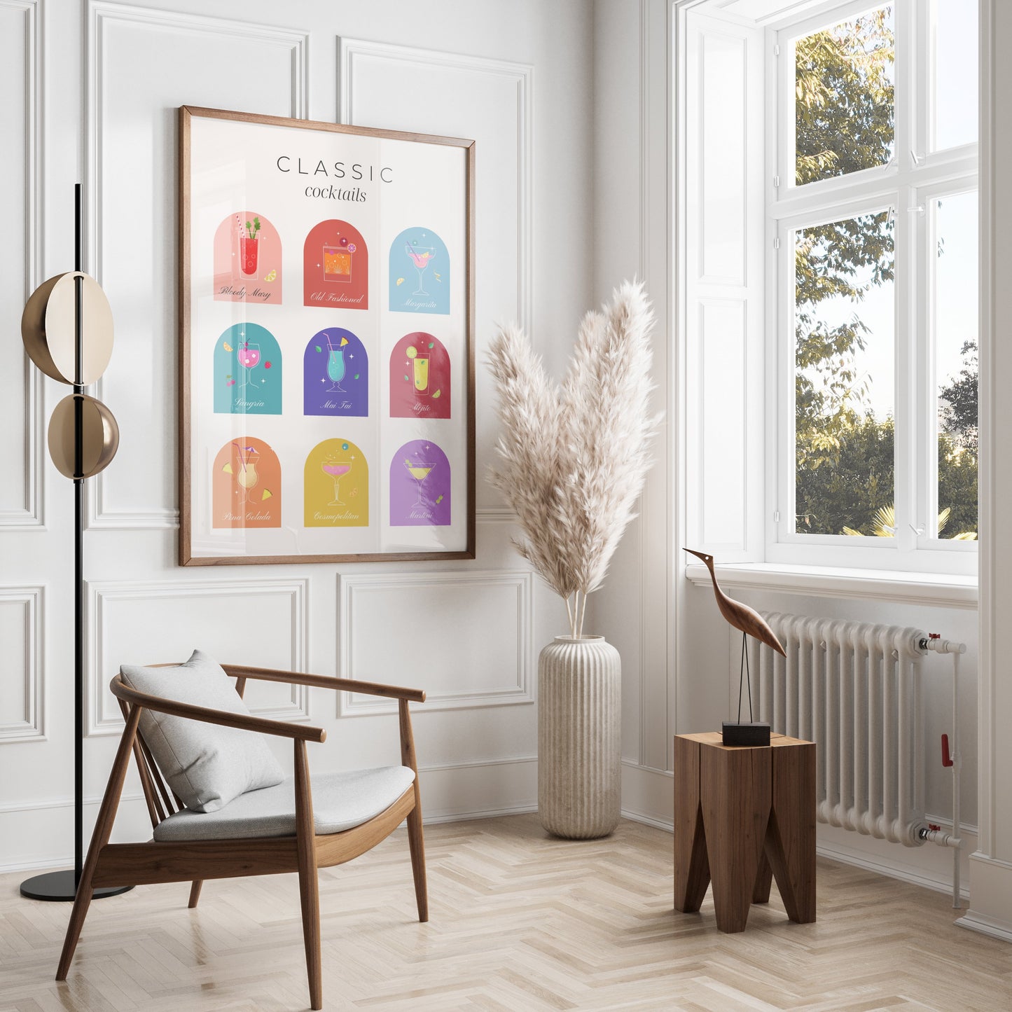 Premium Poster of Classic Cocktails Collection Decorative Posters