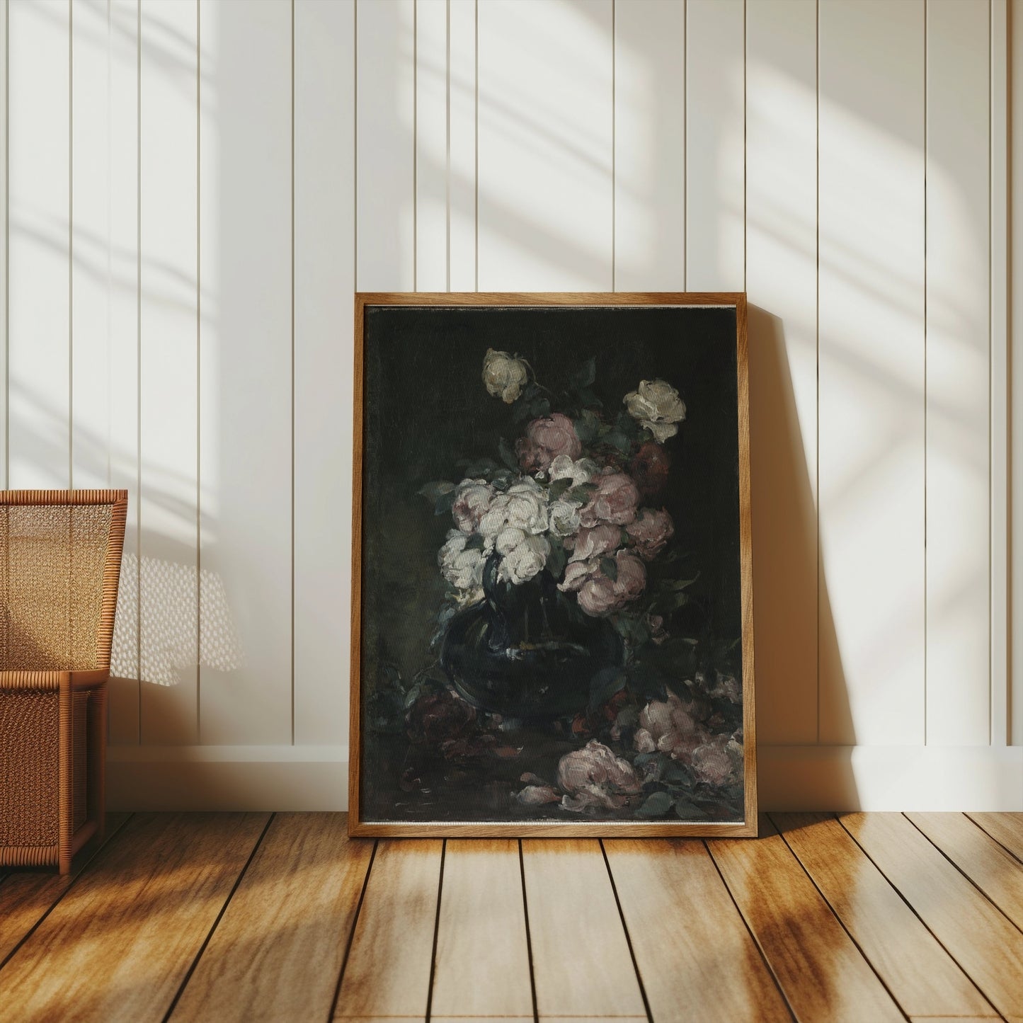 Premium Poster of Classic Floral Still Life Painting Art Print Posters