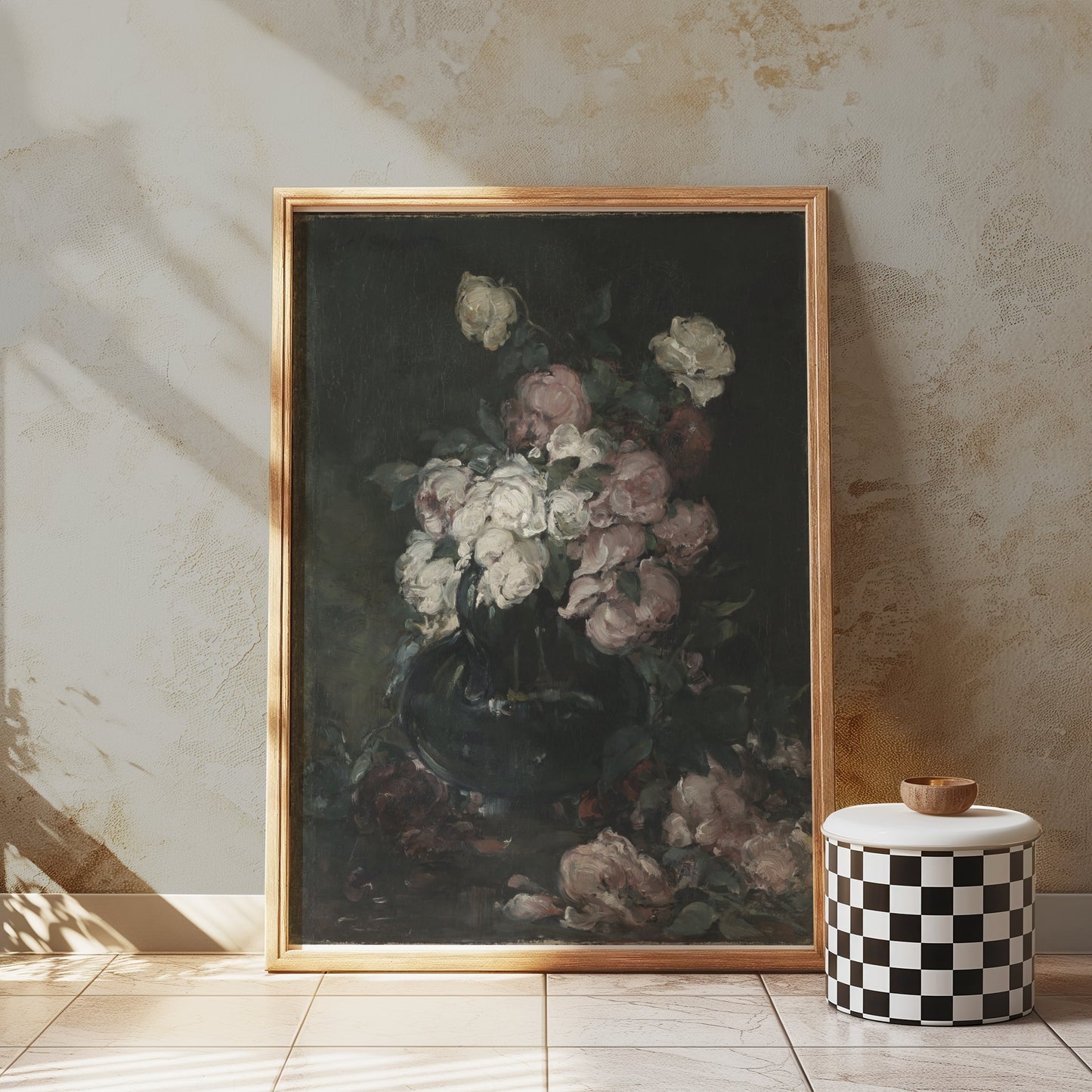 Premium Poster of Classic Floral Still Life Painting Art Print Posters