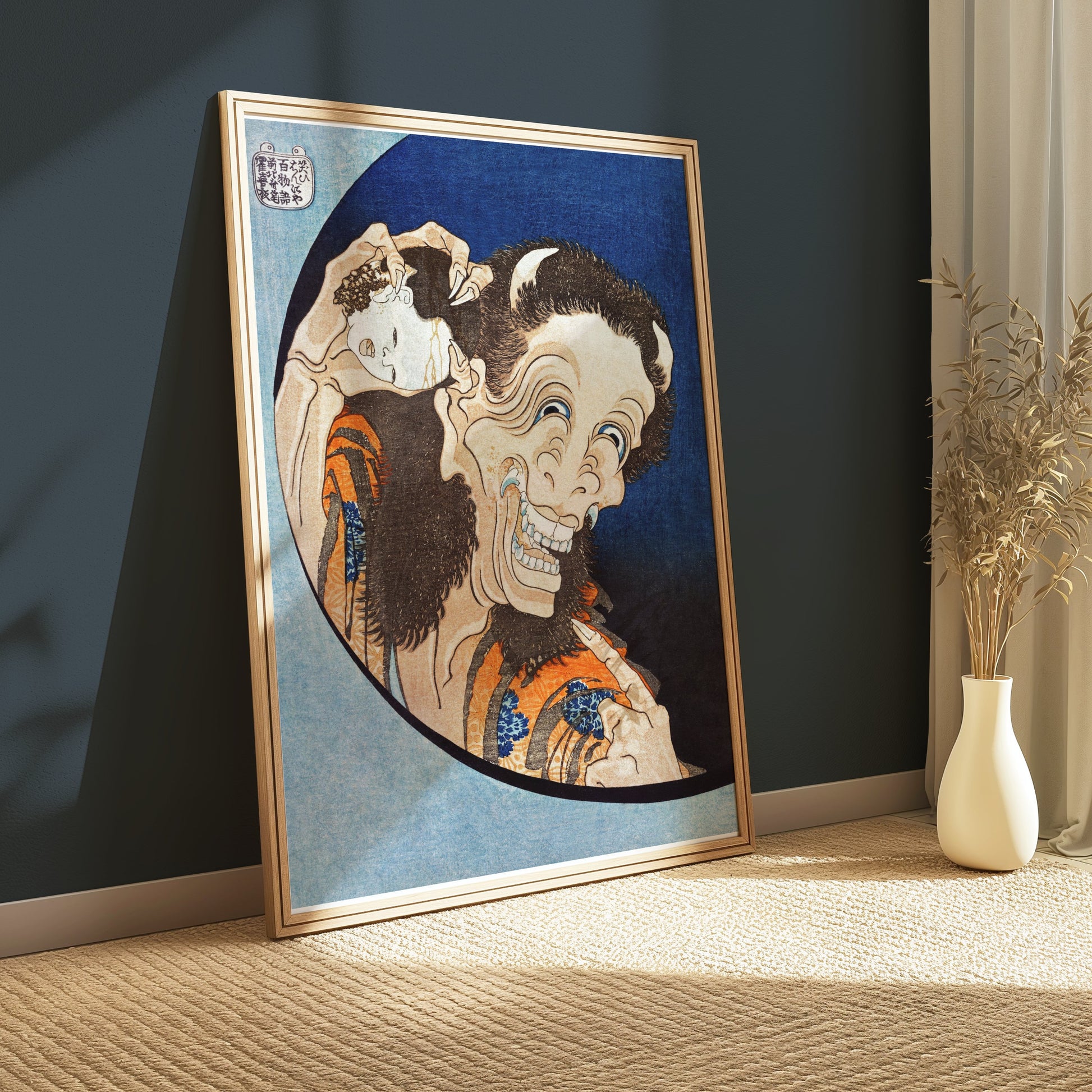 Premium Poster of Classic Japanese Art Inspired Avant Garde Style Posters