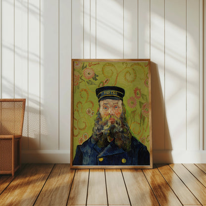 Premium Poster of Classic Van Gogh Portrait of a Bearded Man Posters