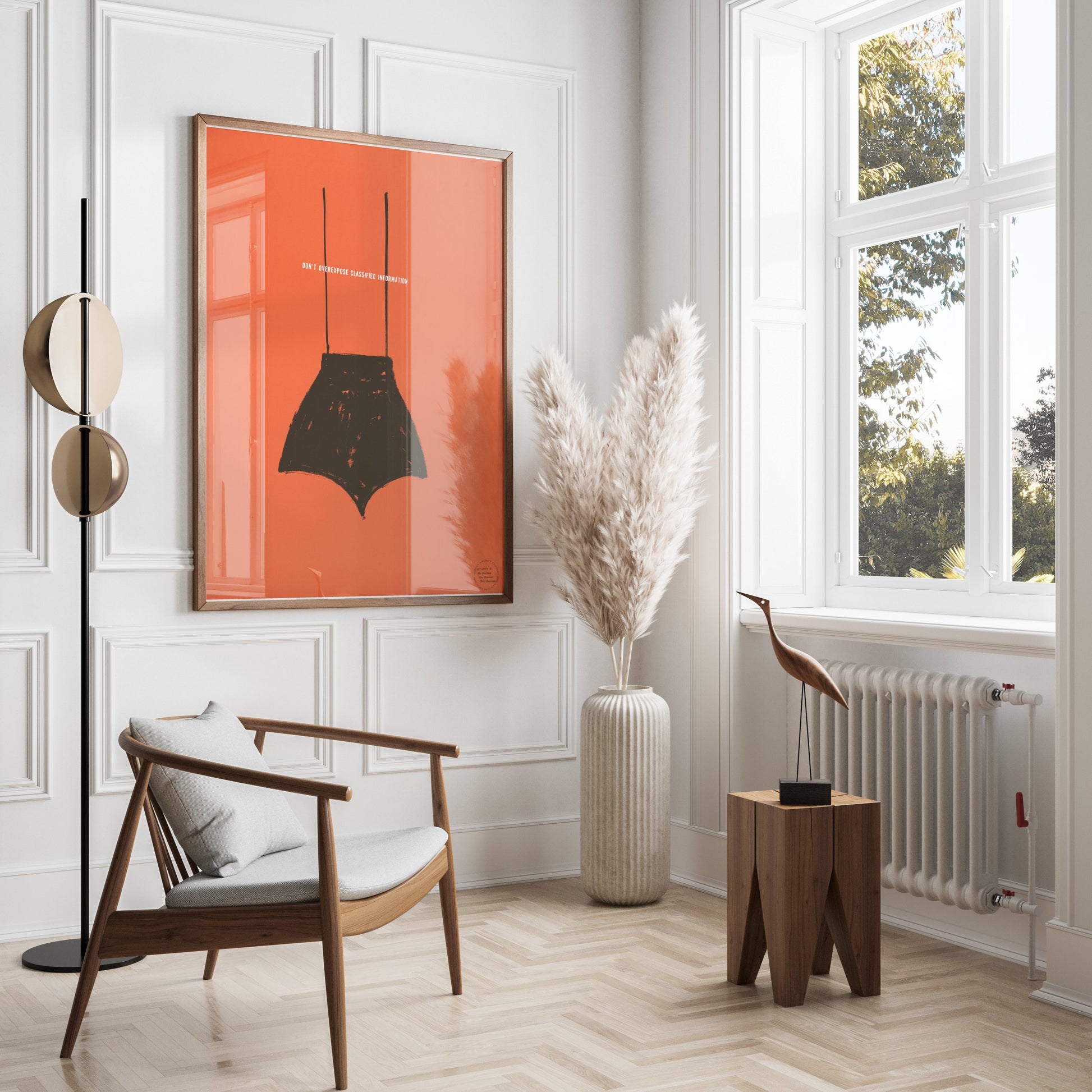 Premium Poster of Classified Information Illustration Posters