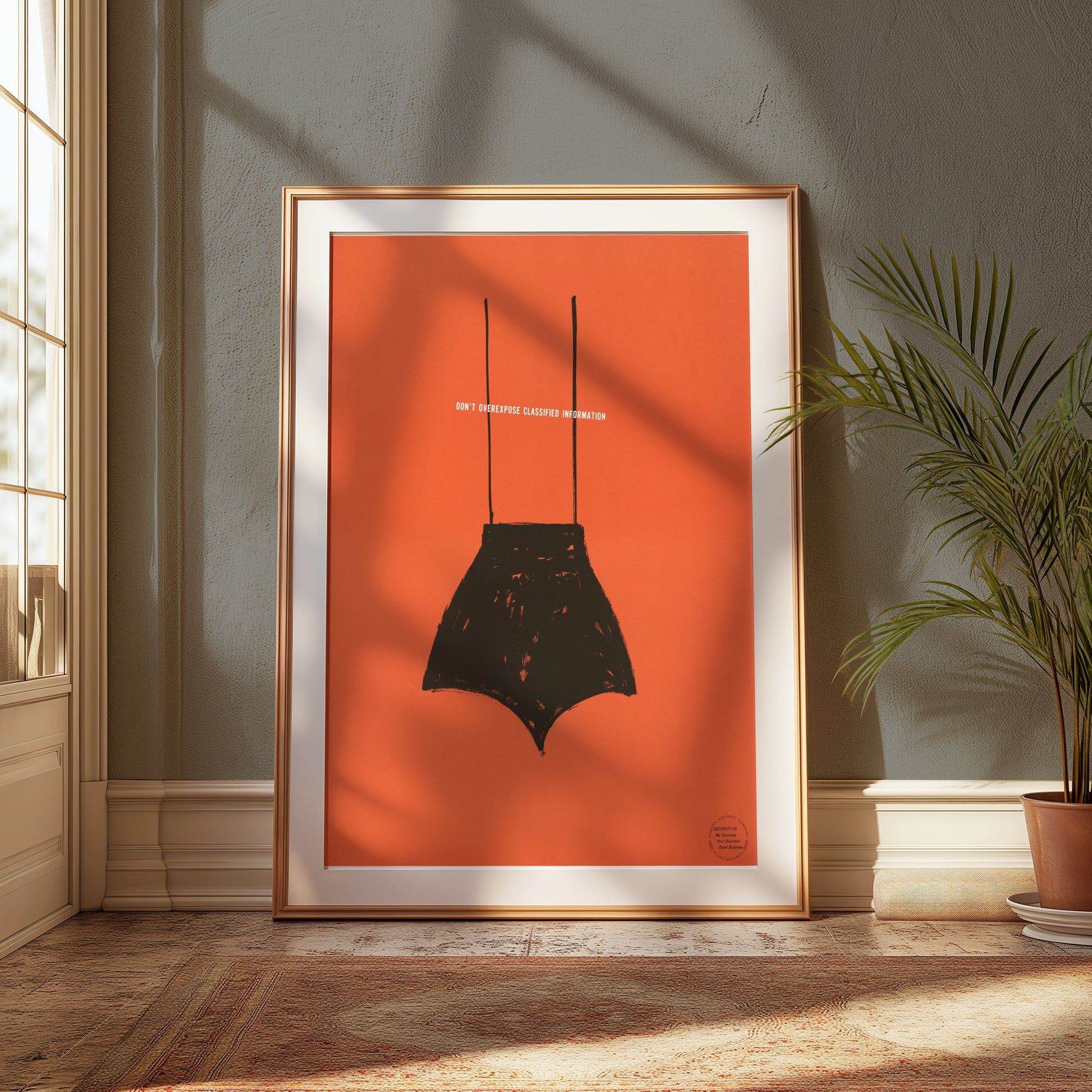 Premium Poster of Classified Information Illustration Posters