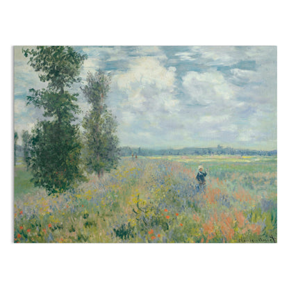 Premium Poster of Claude Monet Wild Poppies Landscape Art Print Posters