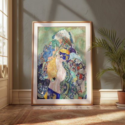 Premium Poster of Colorful Abstract Art with Female Figures Posters