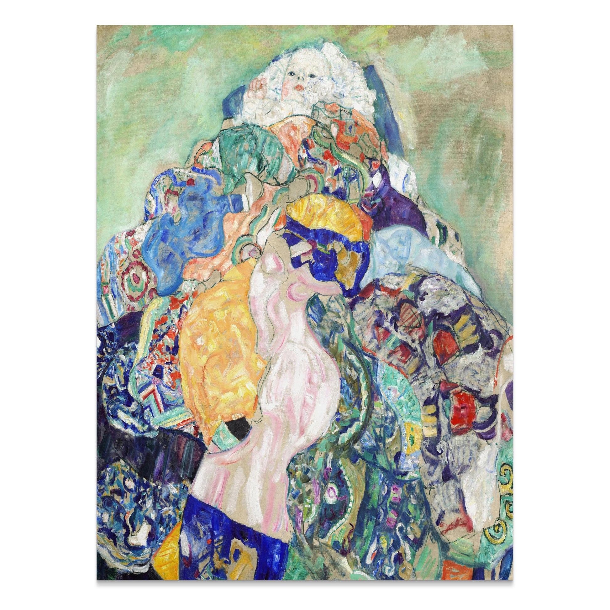 Premium Poster of Colorful Abstract Art with Female Figures Posters