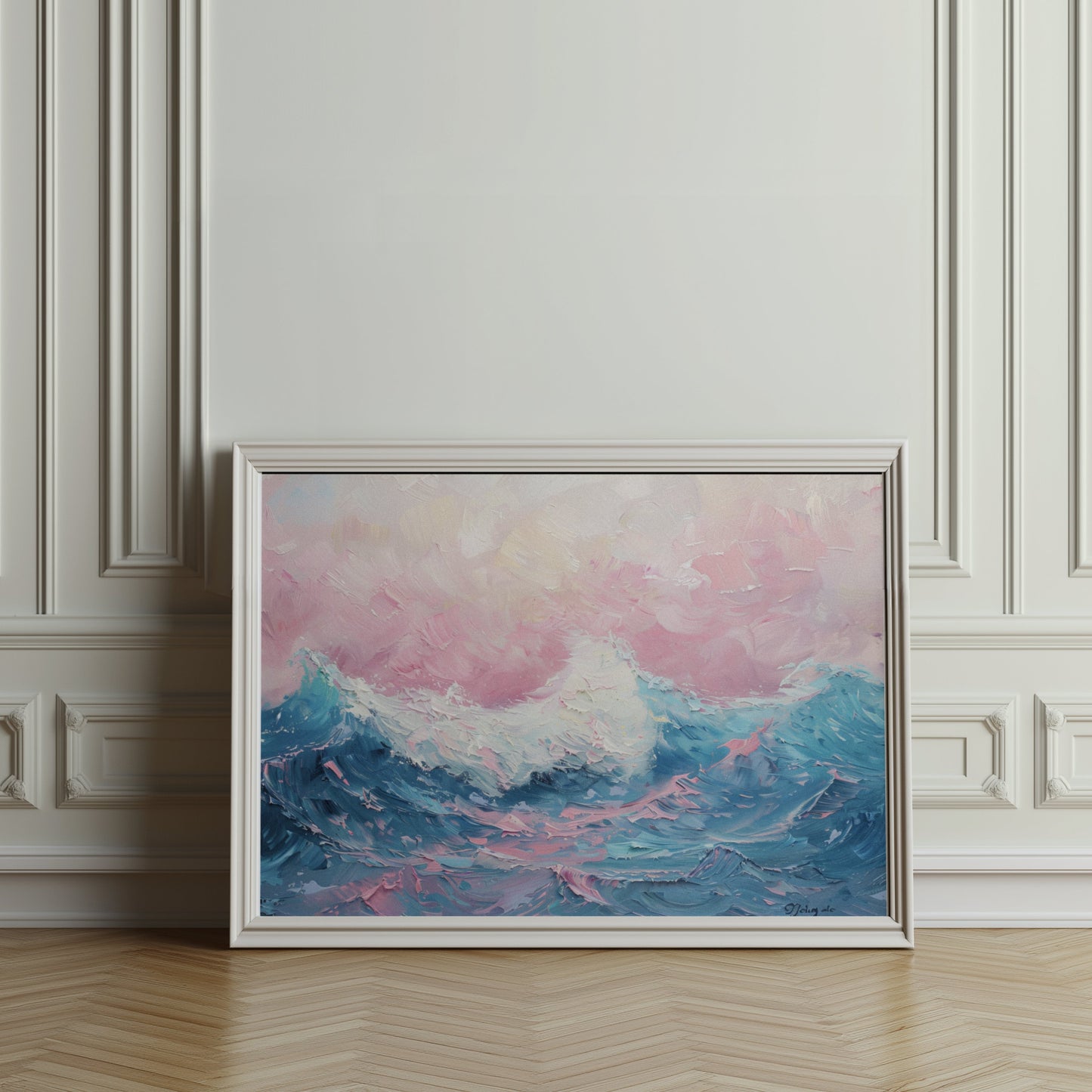Premium Poster of Colorful Abstract Waves Art Posters