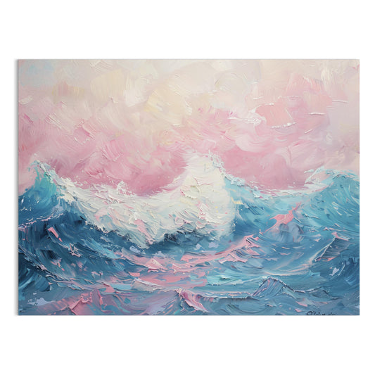 Premium Poster of Colorful Abstract Waves Art Posters