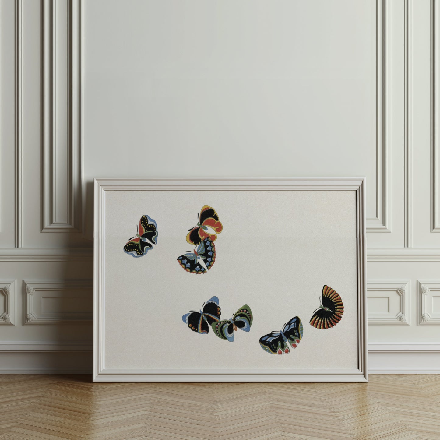 Premium Poster of Colorful Butterfly Design Art Prints Posters