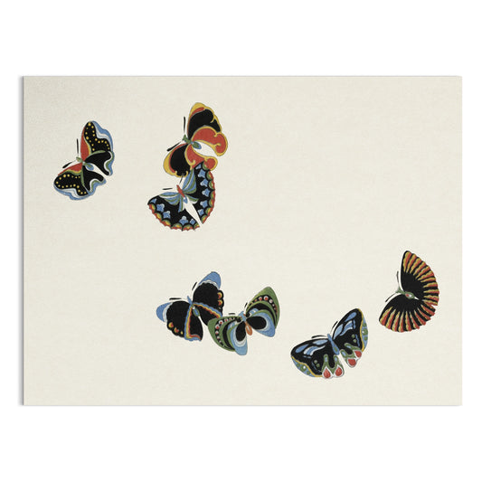Premium Poster of Colorful Butterfly Design Art Prints Posters