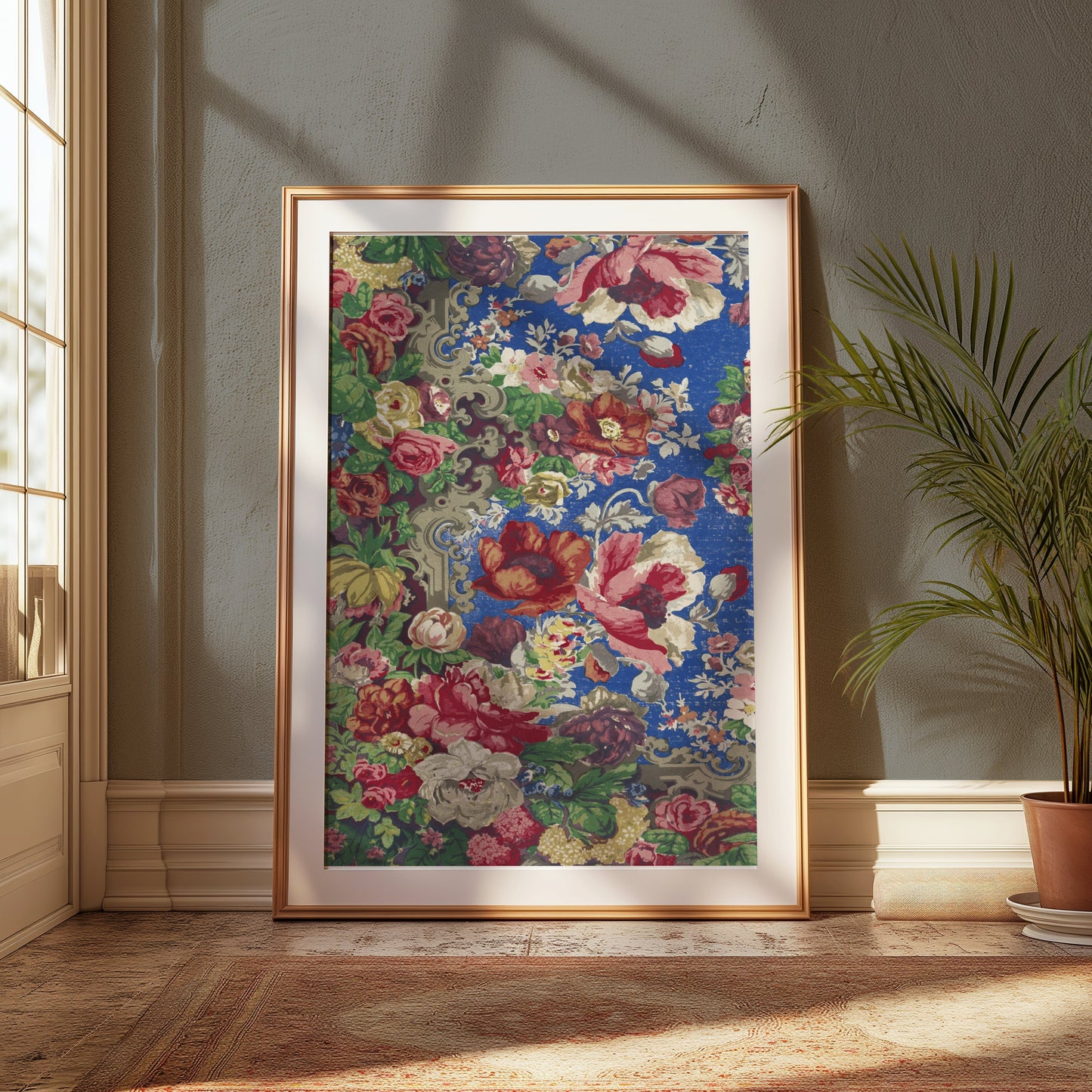 Premium Poster of Colorful Floral Pattern Design Posters