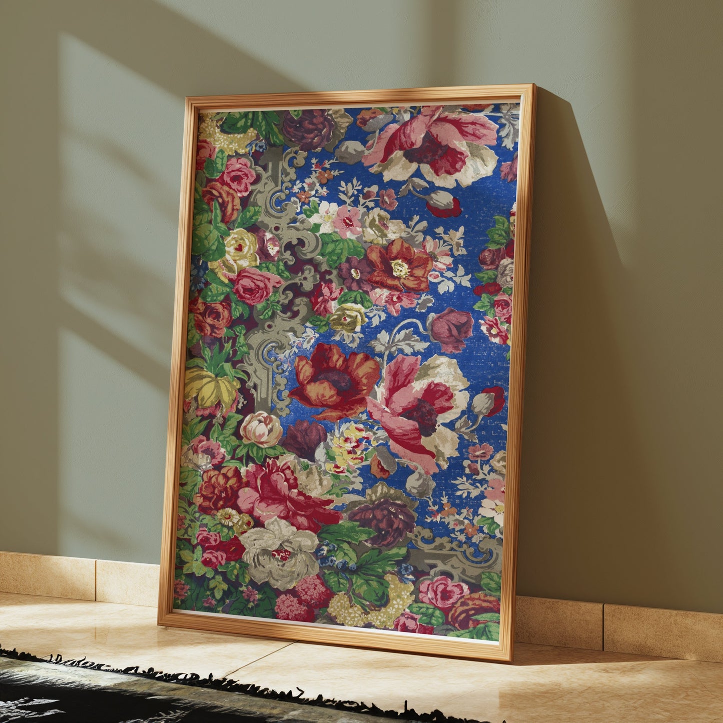 Premium Poster of Colorful Floral Pattern Design Posters