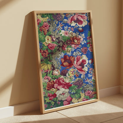 Premium Poster of Colorful Floral Pattern Design Posters