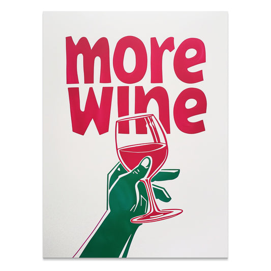 Premium Poster of Colourful Illustration of Wine Enthusiast Posters