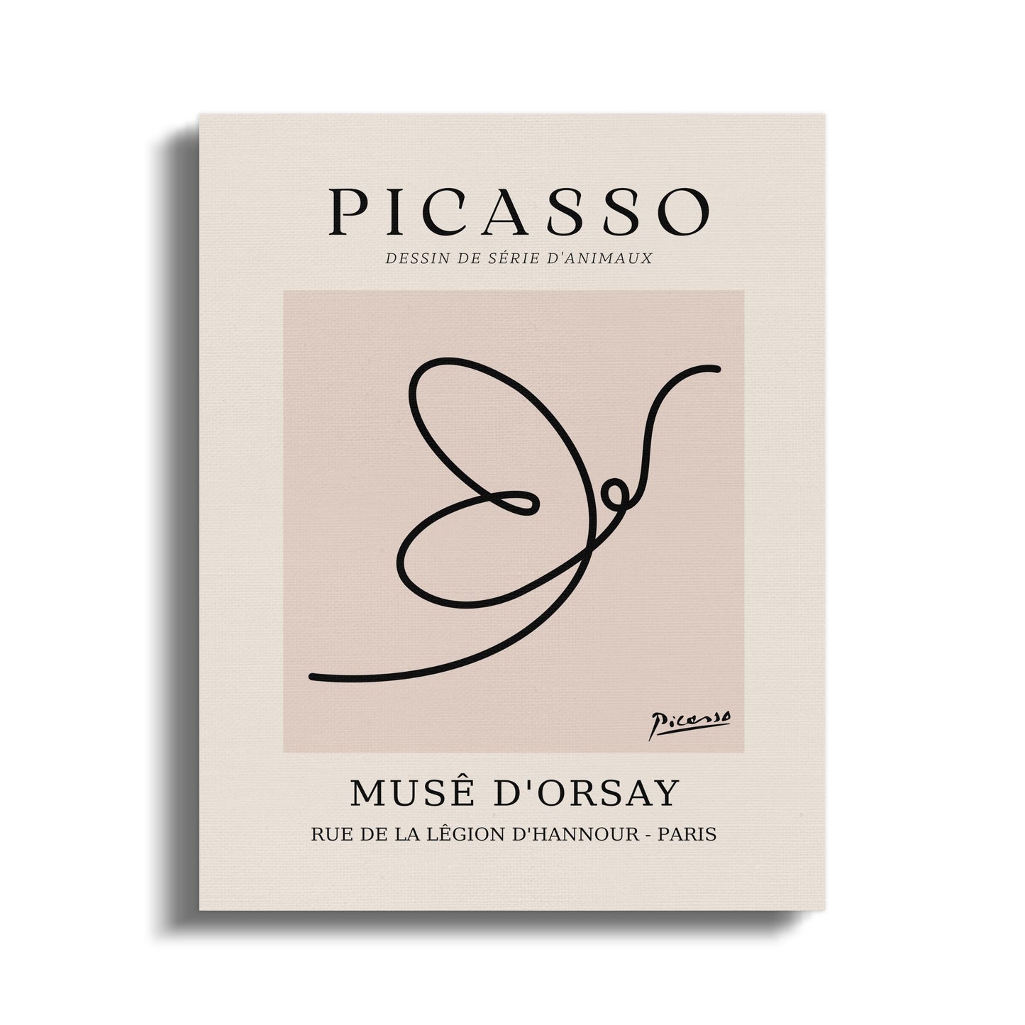 Premium Poster of Contemporary Picasso Wall Art Canvas Wraps