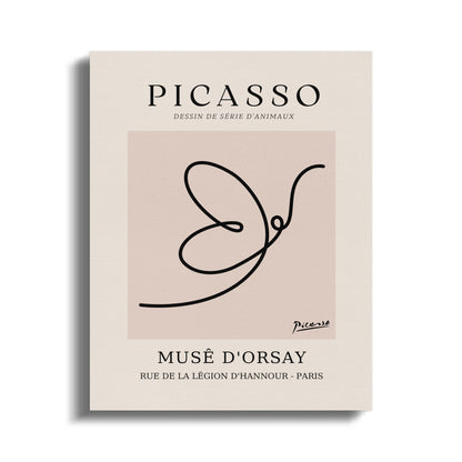 Premium Poster of Contemporary Picasso Wall Art Canvas Wraps
