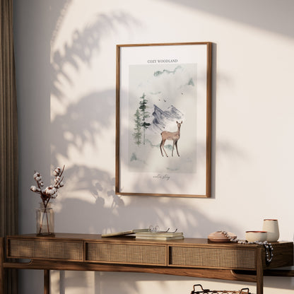 Premium Poster of Cozy Woodland Winter Story Posters