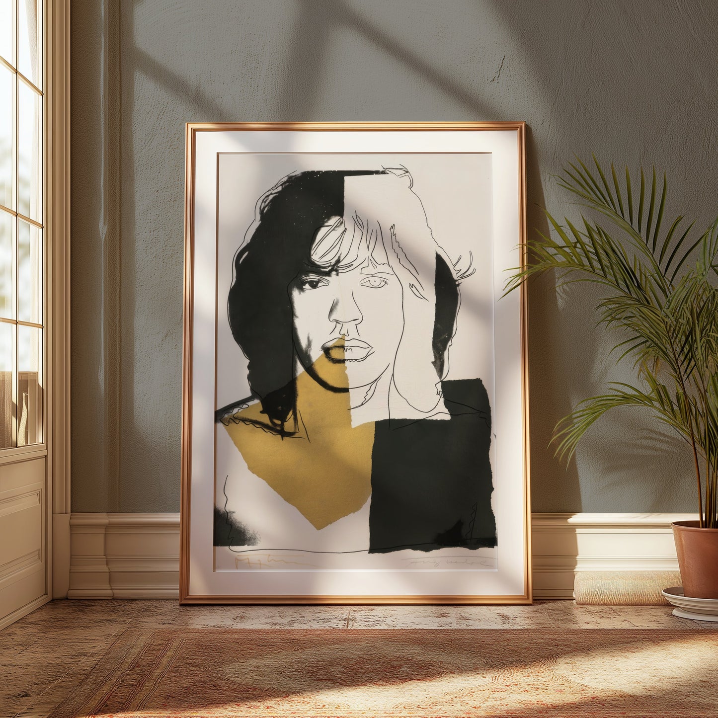 Premium Poster of Creative Abstract Portrait Art for Wall Decor Posters