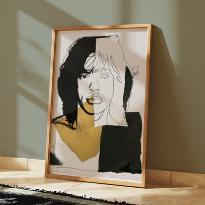 Premium Poster of Creative Abstract Portrait Art for Wall Decor Posters