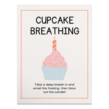 Premium Poster of Cupcake Breathing Motivational Art Print Posters