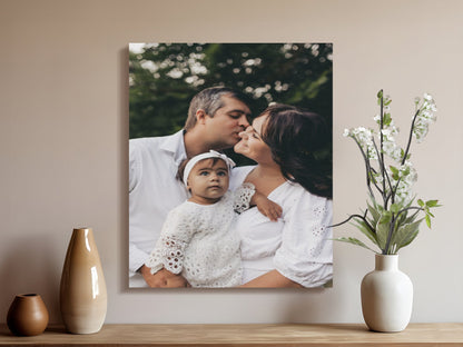 Premium Poster of Custom Photo Personalized Wall Art Canvas Wraps