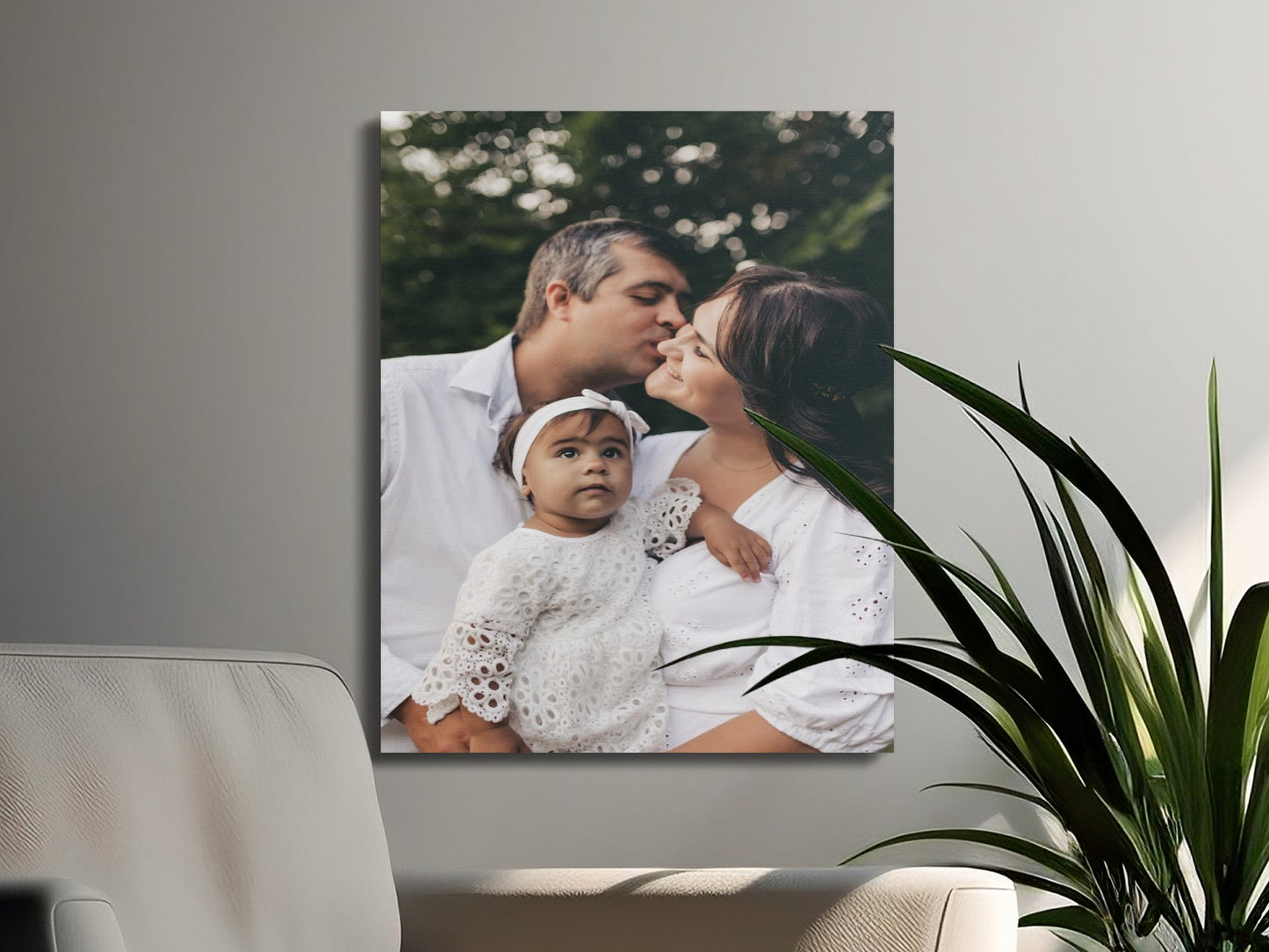 Premium Poster of Custom Photo Personalized Wall Art Canvas Wraps