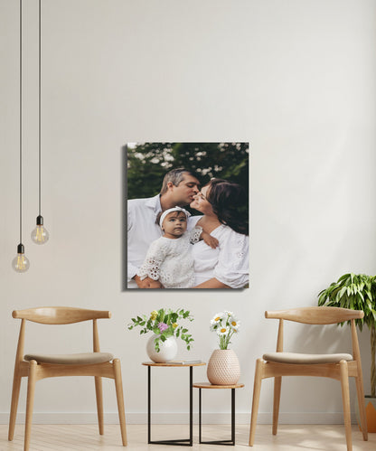 Premium Poster of Custom Photo Personalized Wall Art Canvas Wraps