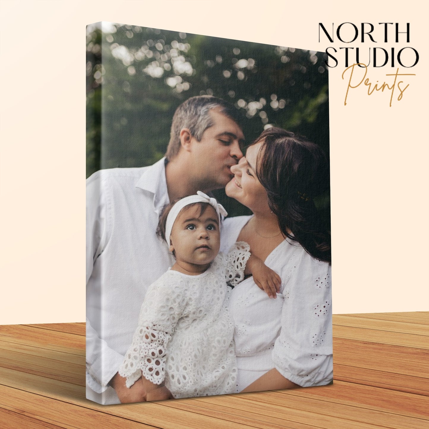 Premium Poster of Custom Photo Personalized Wall Art Canvas Wraps