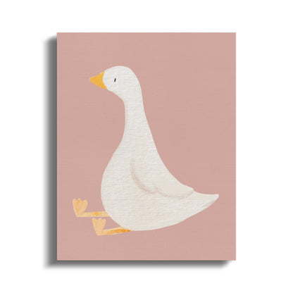 Premium Poster of Cute Duck Nursery Wall Art Canvas Wraps