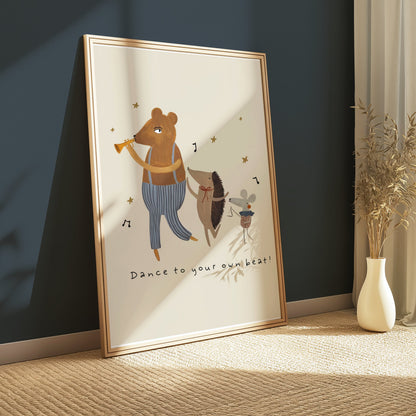 Premium Poster of Dance to your own beat Posters
