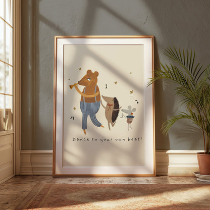 Premium Poster of Dance to your own beat Posters