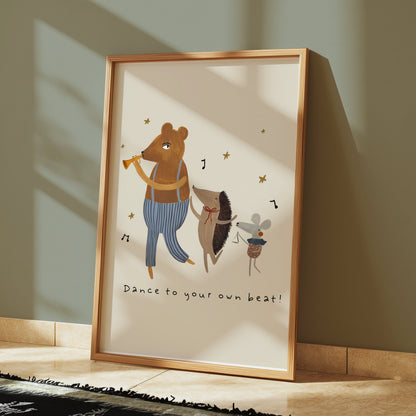 Premium Poster of Dance to your own beat Posters