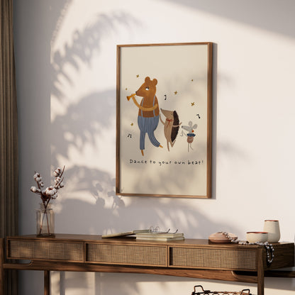 Premium Poster of Dance to your own beat Posters