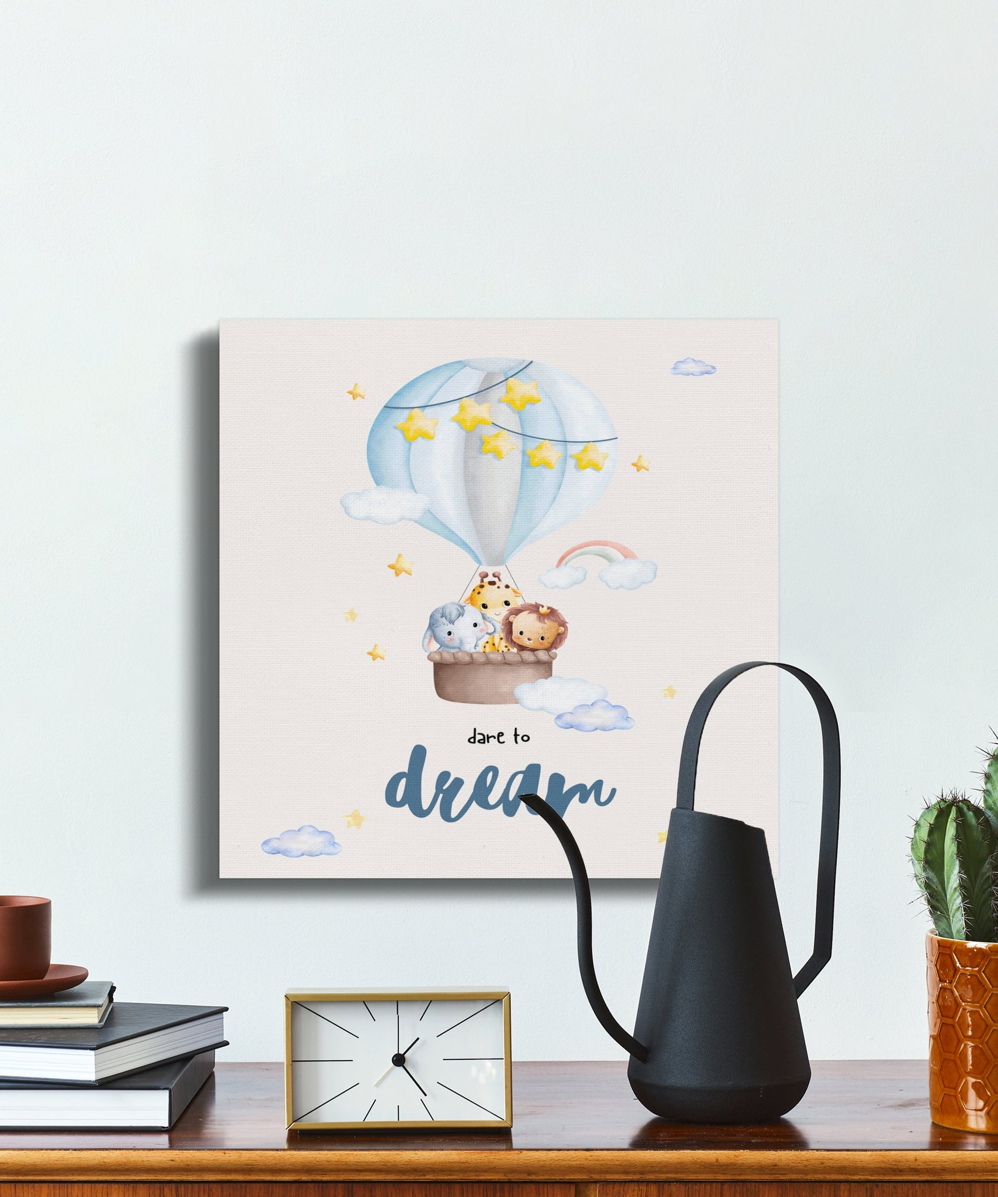 Premium Poster of Dare to Dream Nursery Wall Art Canvas Wraps