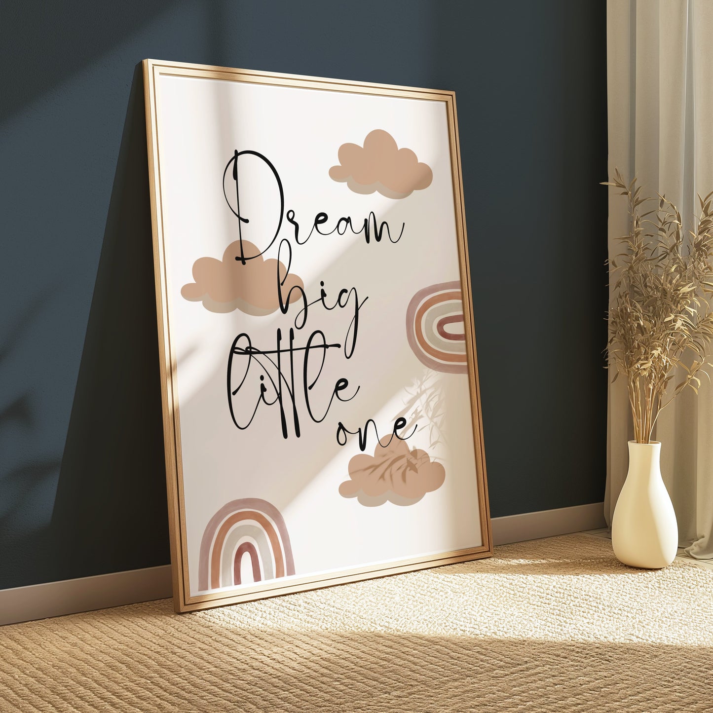 Premium Poster of Dream Big Little One Motivational Quotes Posters