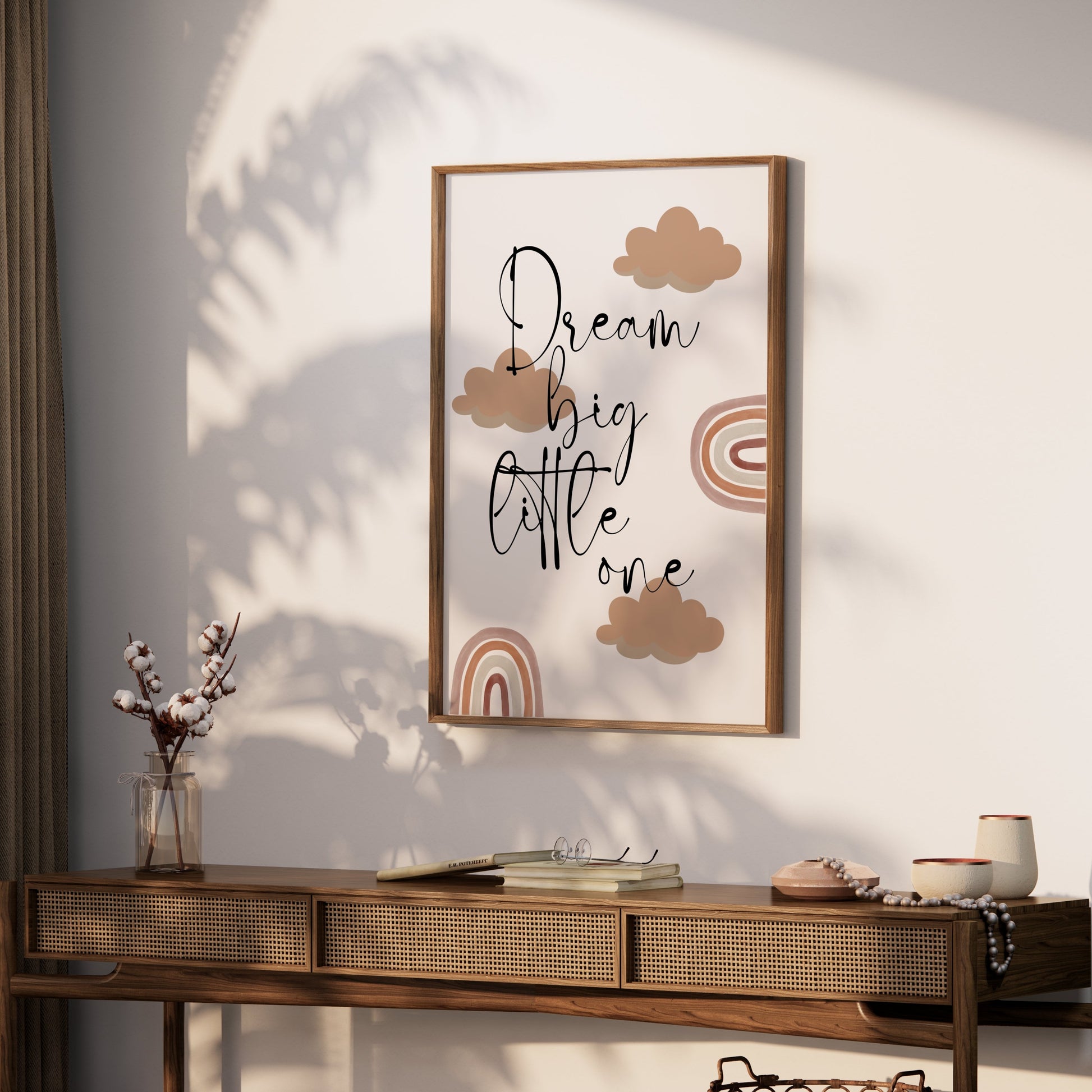 Premium Poster of Dream Big Little One Motivational Quotes Posters