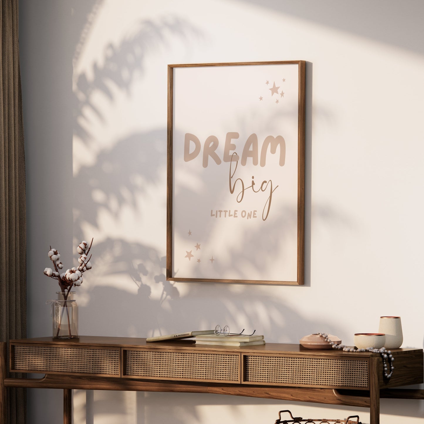 Premium Poster of Dream Big Little One Stars Themed Wall Art Posters