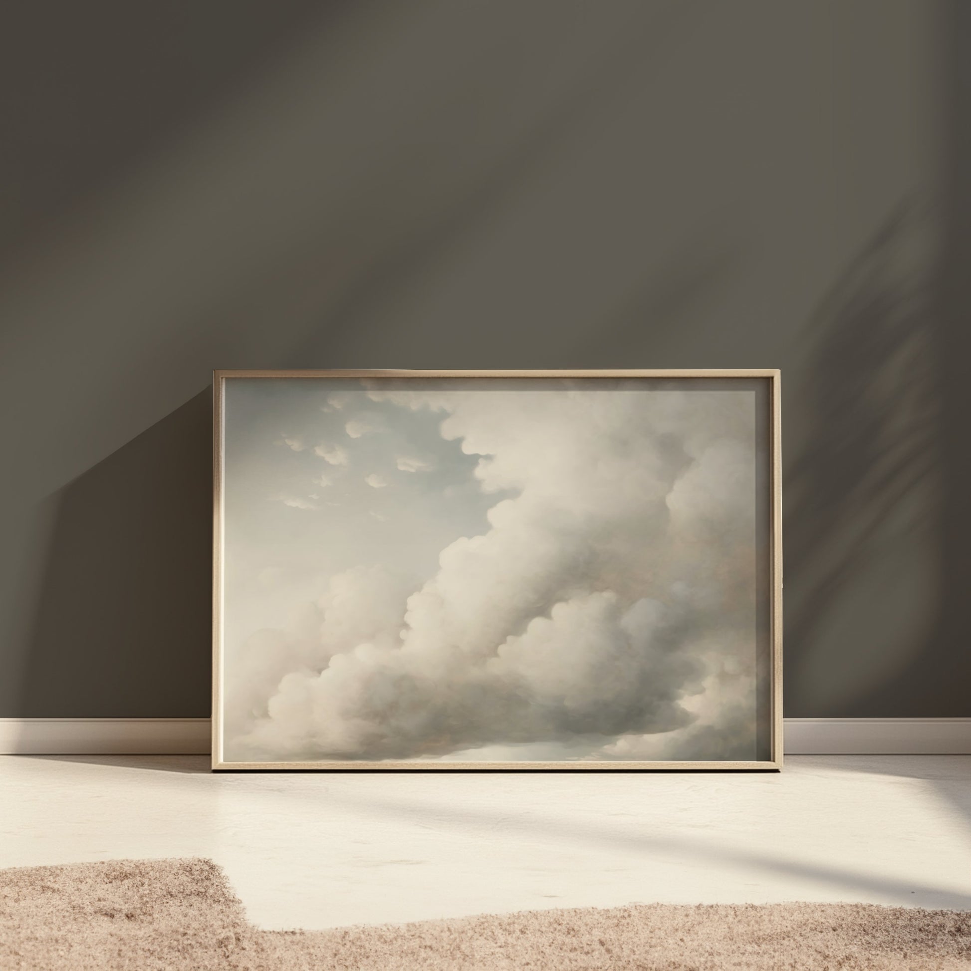 Premium Poster of Dreamy Soft Cloudscape Wall Art Posters