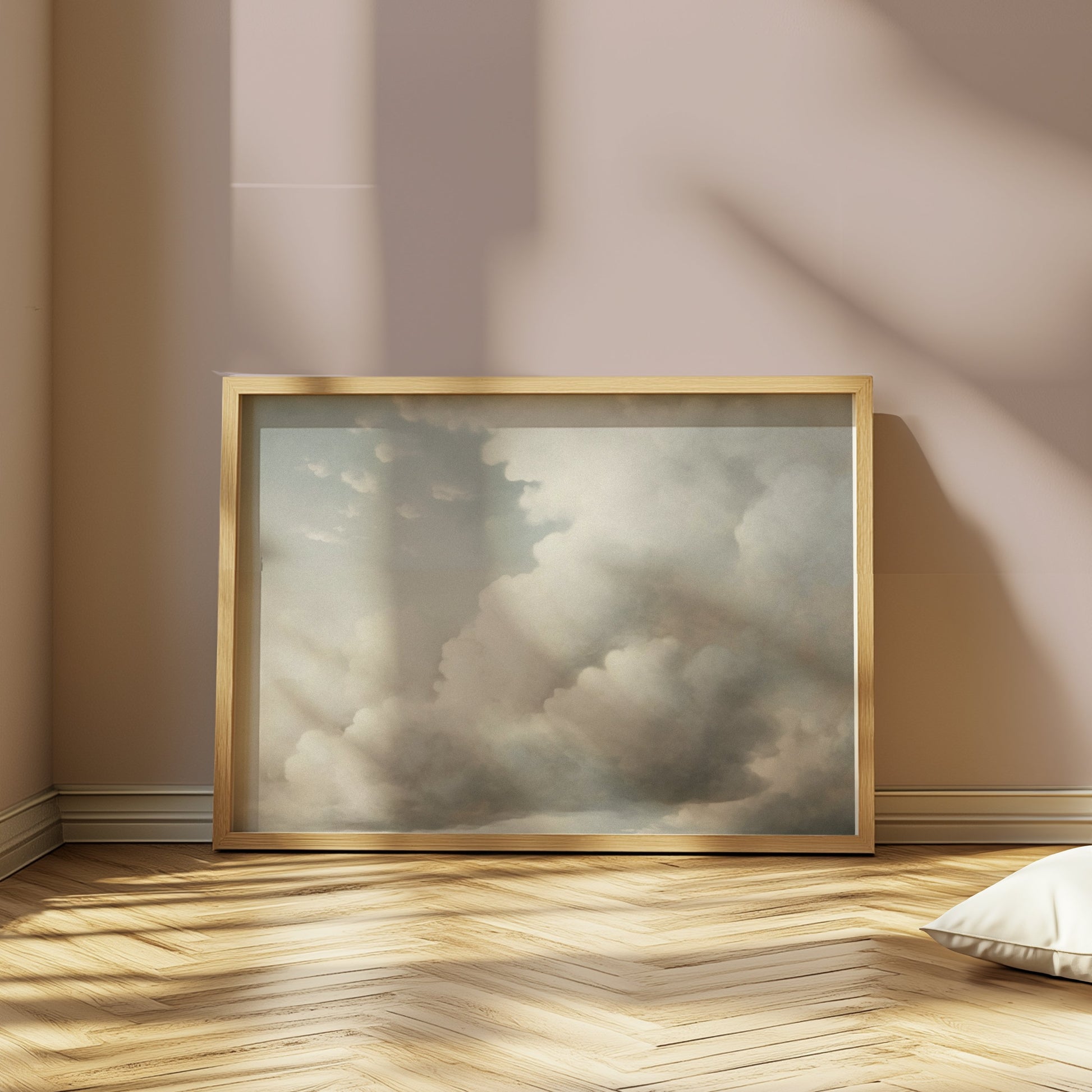 Premium Poster of Dreamy Soft Cloudscape Wall Art Posters